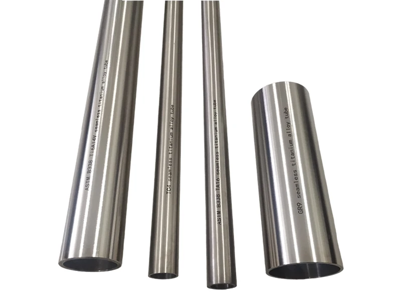 ASTM B338 TA18 বিজোড় টাইটানিয়াম খাদ টিউব